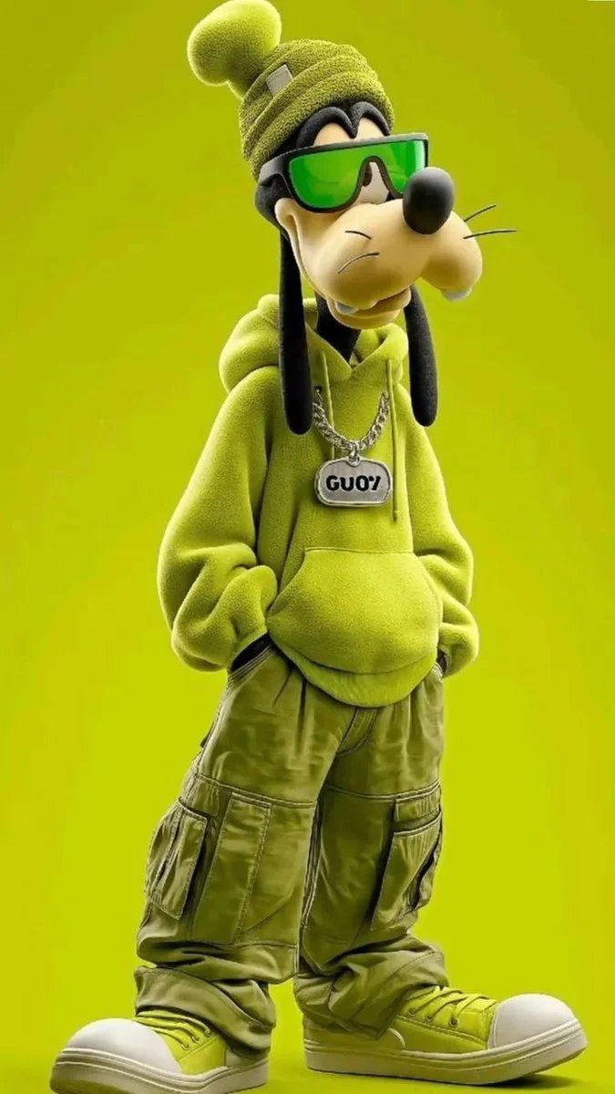prompt seen Premium AI Prompt: Full-body 3d Stylized Anthropomorphic Cartoon Dog gemini ai photo