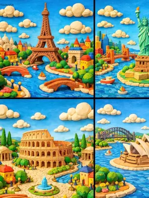 prompt seen Premium AI Prompt: Generate A Whimsical Miniature World Featuring gemini ai photo