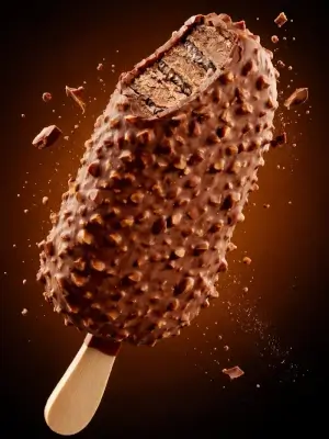 prompt seen Premium AI Prompt: High-contrast Studio Lighting Ai-edited Hyperreal Food ai photo 2