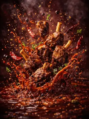 prompt seen Premium AI Prompt: Imagetype Hyperrealistic Cinematic Food ai photo 2