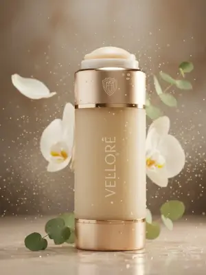 prompt seen Premium AI Prompt: Luxury Body Deodorant Soft Spa-inspired Studio ai photo