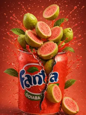 prompt seen Premium AI Prompt: Orange Flavored Soda Can Studio Lighting ai photo 3