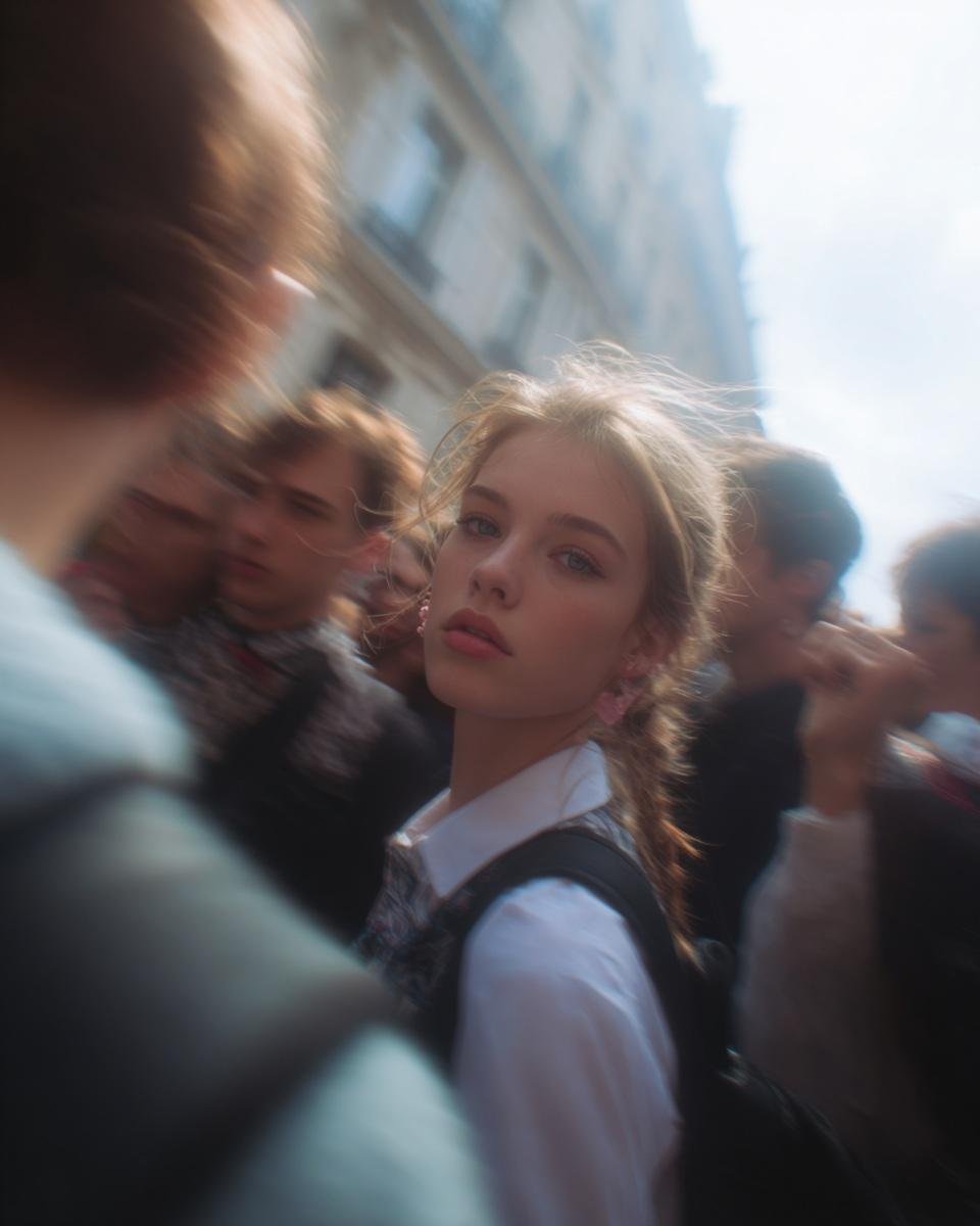 prompt seen Premium AI Prompt: Paparazzi- Extreme Close-up Photo ai photo 2
