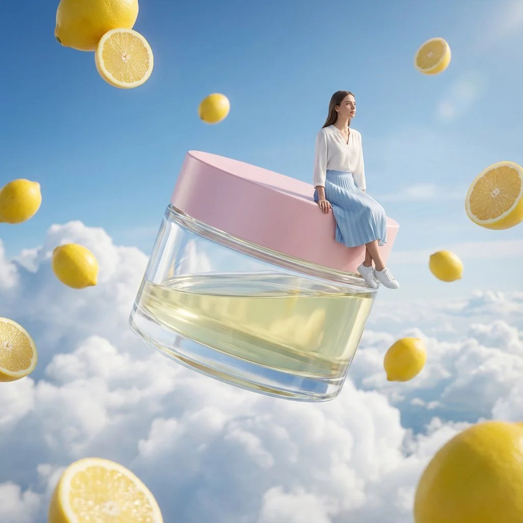 prompt seen Premium AI Prompt: Premium Minimalist Skincare Product Photography. ai photo 3