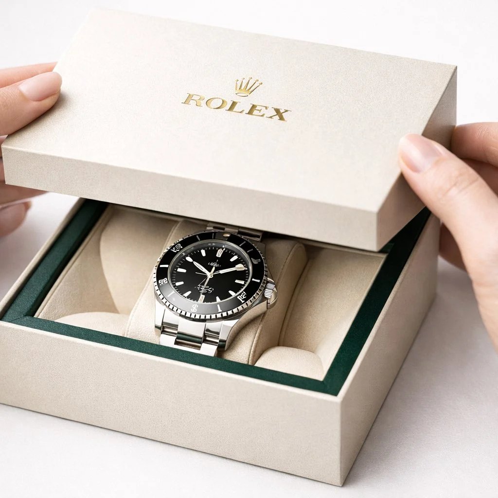 prompt seen Premium AI Prompt: Product Luxury Packaging Reveal ai photo 2