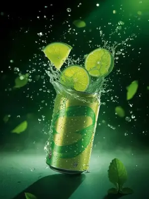 prompt seen Premium AI Prompt: - Ultra-cinematic Beverage Advertising Shot ai photo