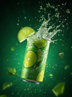 prompt seen Premium AI Prompt: - Ultra-cinematic Beverage Advertising Shot ai photo 3
