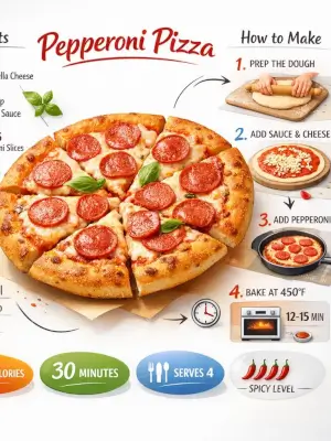 prompt seen Premium AI Prompt: Ultra-clean Modern Recipe Infographic. Showcase Food ai photo 2