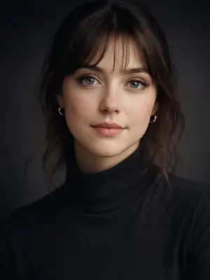 prompt seen Premium AI Prompt: Ultra-realistic Studio Portrait Of A Young ai photo 2