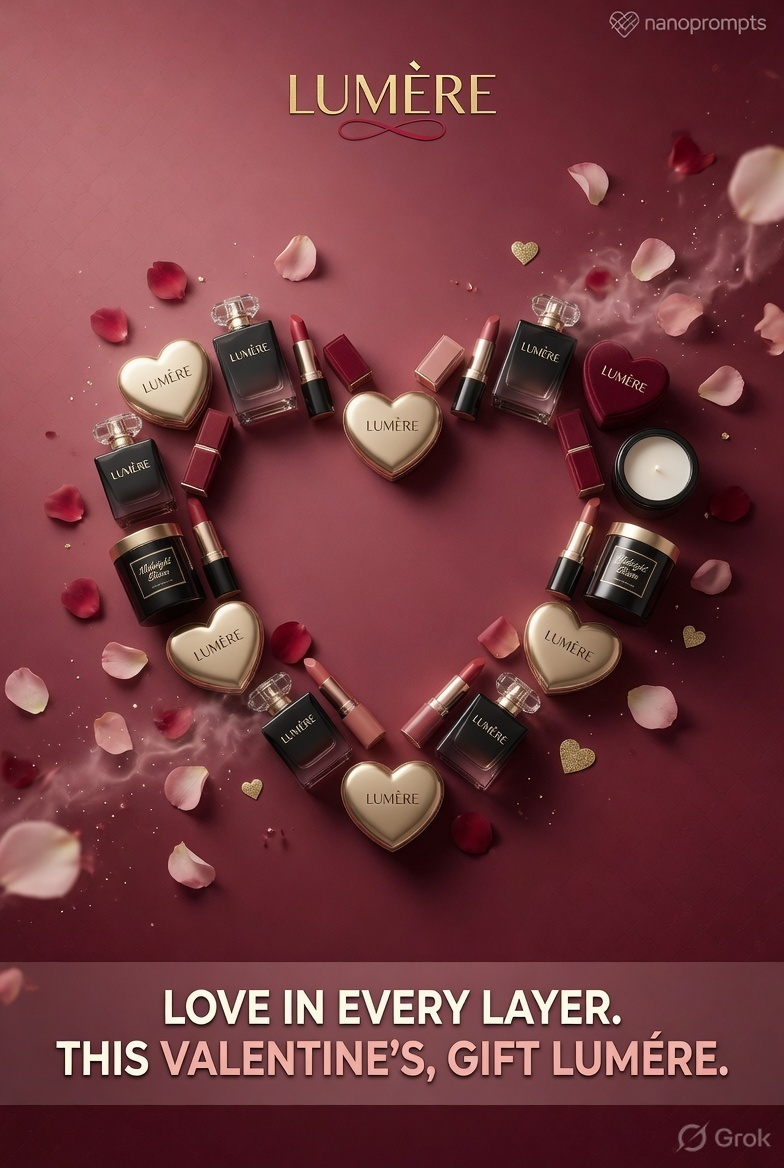 prompt seen Valentine's Day Advertisement ai photo