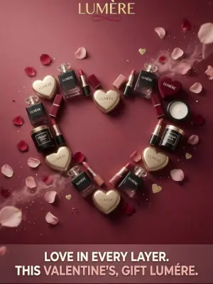 prompt seen Valentine's Day Advertisement ai photo