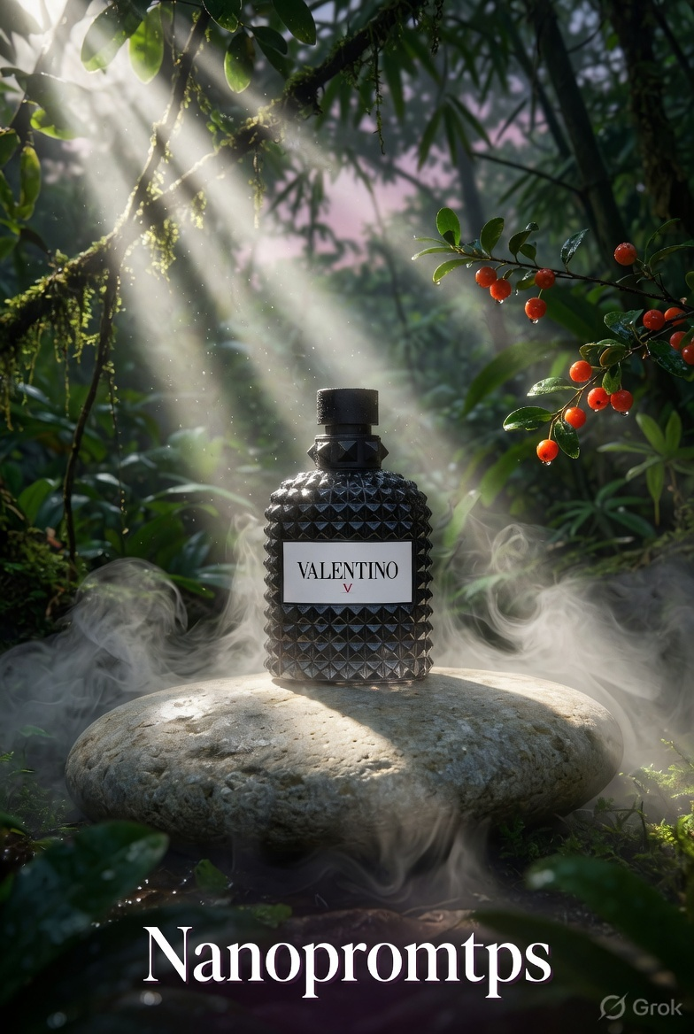 Valentino Black Studded Ethereal Dawn